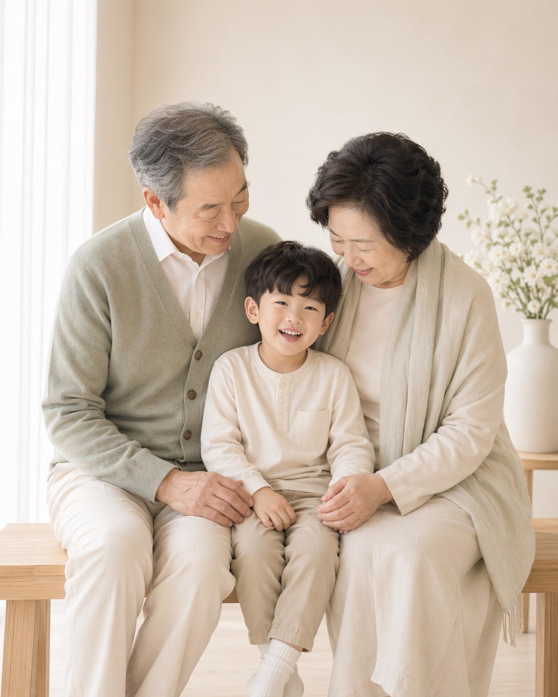 祖孫韓式家庭攝影